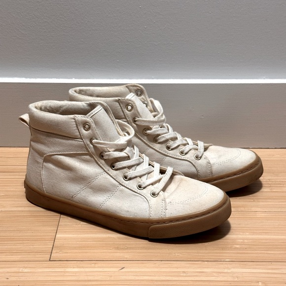 Old Navy White Sneakers - Picture 1 of 7